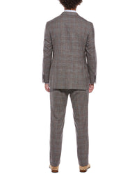 Canali Canali 2Pc Wool, Silk, & Linen-Blend Suit