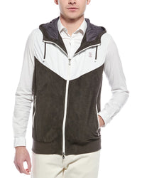 Brunello Cucinelli Leather Vest Jacket