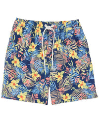 J.Mclaughlin Bay Breeze Bruce Swim Trunk Blue 30" Waist