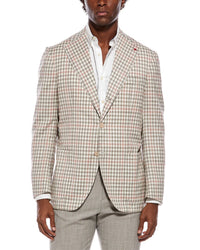Isaia Isaia Wool, Silk, & Linen-Blend Blazer