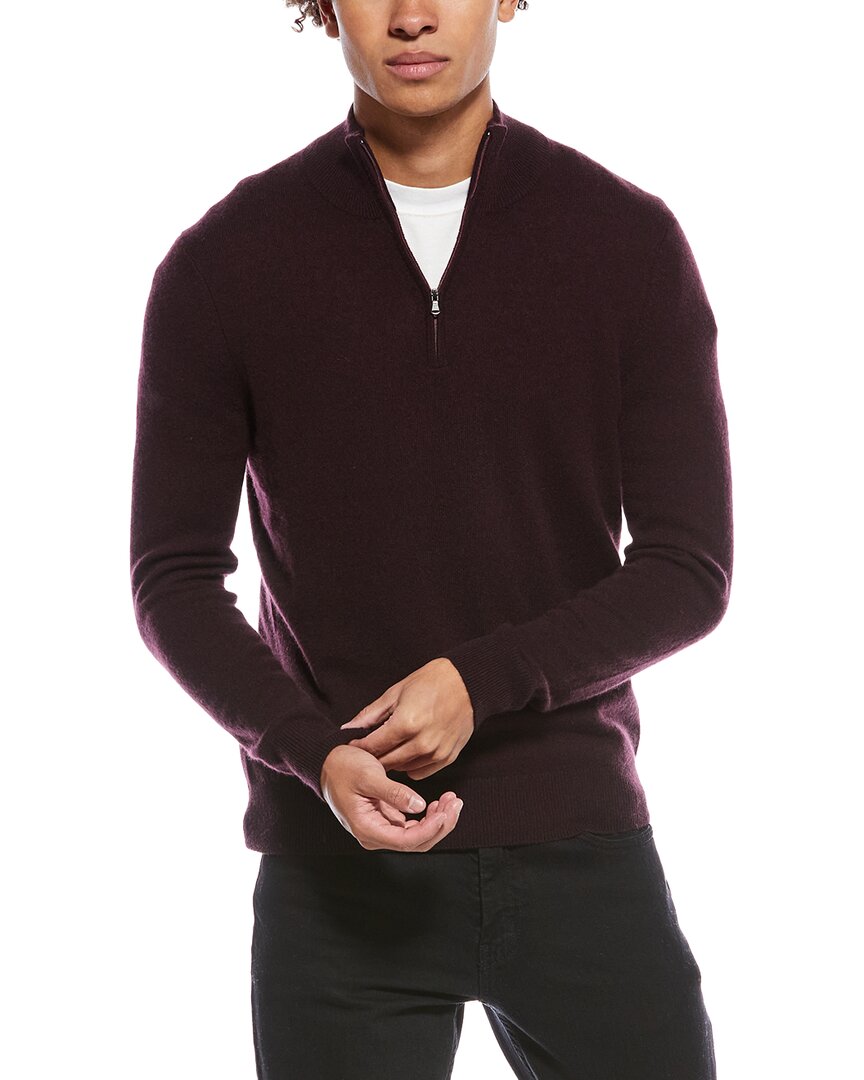 Phenix Phenix Cashmere 1/4-Zip Mock Sweater