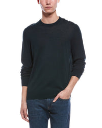 Bruno Magli Merino Wool Crewneck Sweater