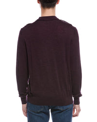 Bruno Magli Wool Polo Sweater