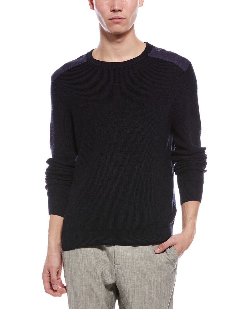 Bruno Magli Merino Wool Crewneck Sweater