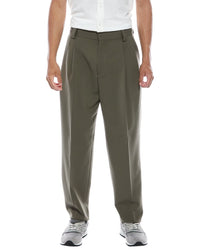 Hugo Hugo Boss Wool-Blend Harly Trouser Green