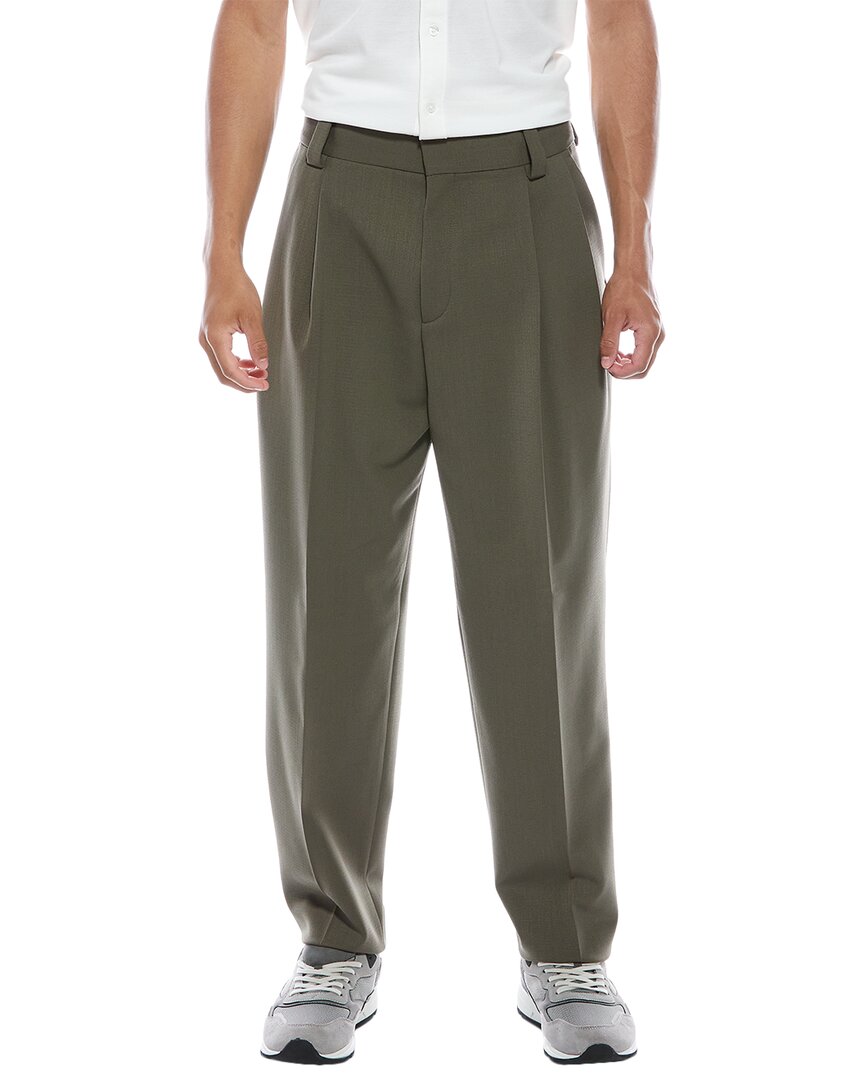 Hugo Hugo Boss Wool-Blend Harly Trouser Green