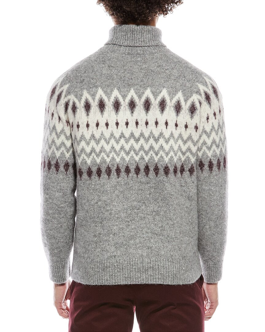 Brunello Cucinelli Alpaca & Wool-Blend Turtleneck Sweater