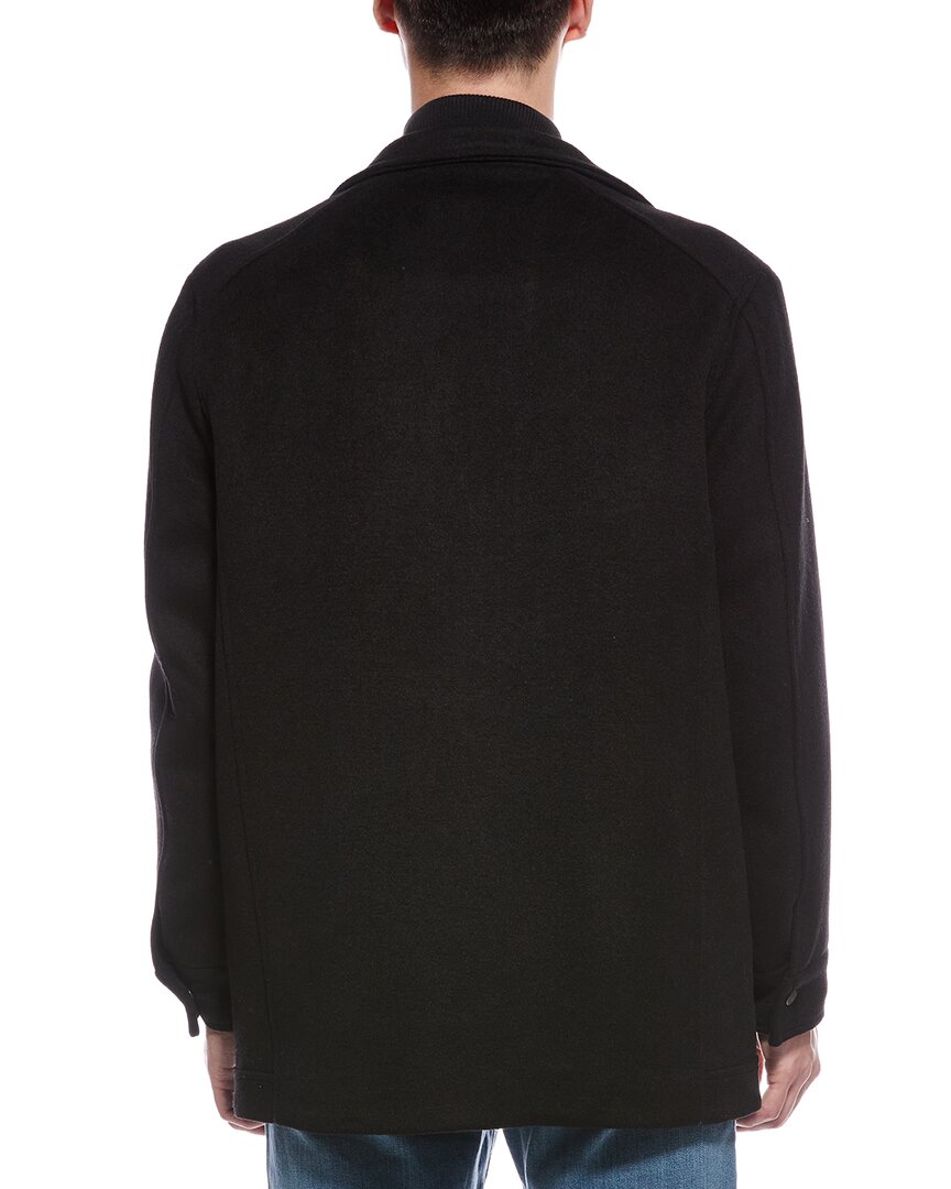 Cole Haan Multipockets Wool-Blend Field Coat