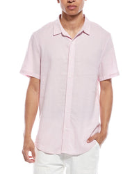 Onia Onia Standard Linen-Blend Shirt