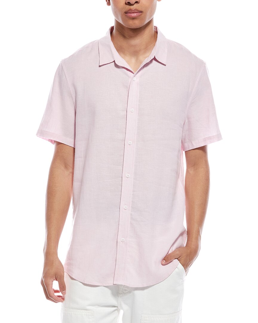 Onia Onia Standard Linen-Blend Shirt