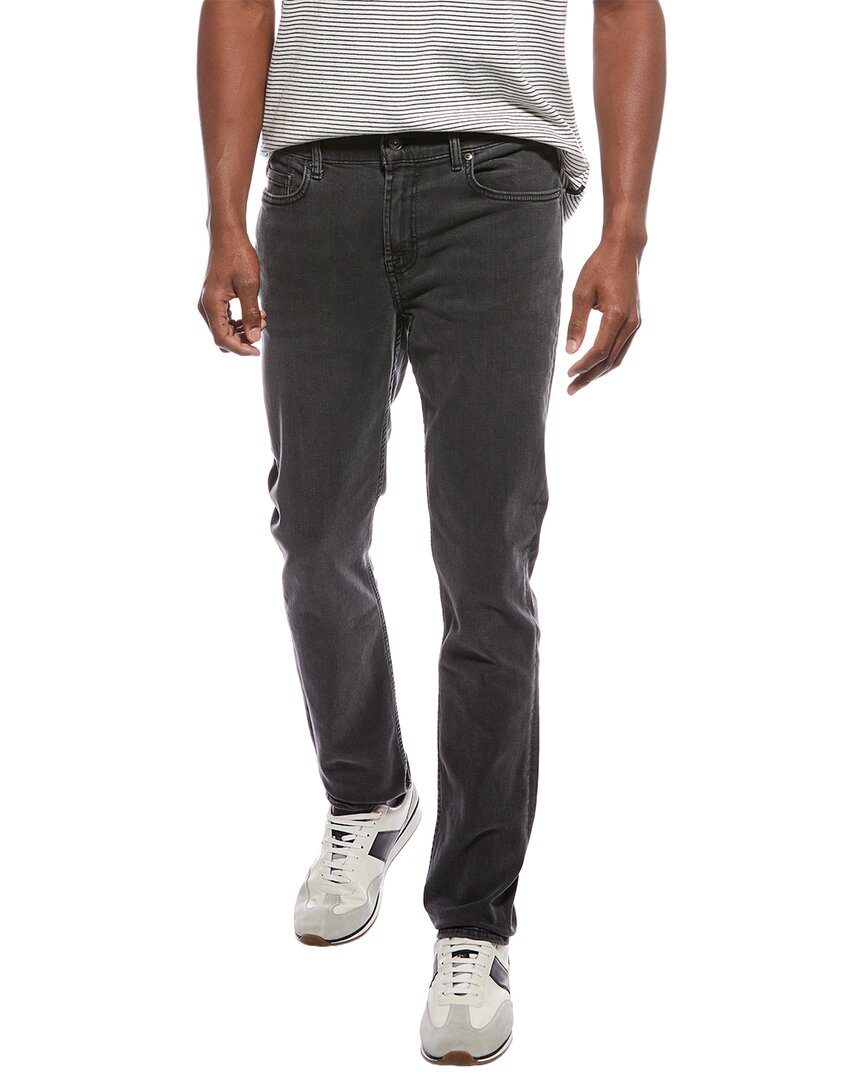 7 For All Mankind Paxtyn Phantom Skinny Jean Grey Multi