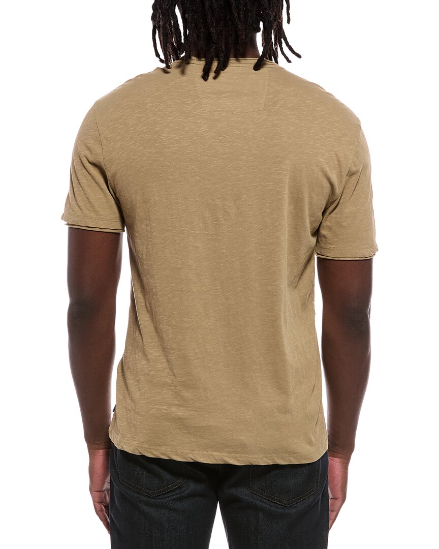 John Varvatos Miles Slub V-Neck Shirt
