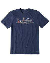 Life is Good® Life Is Good® Rocket & Jake Wood Crusher T-Shirt