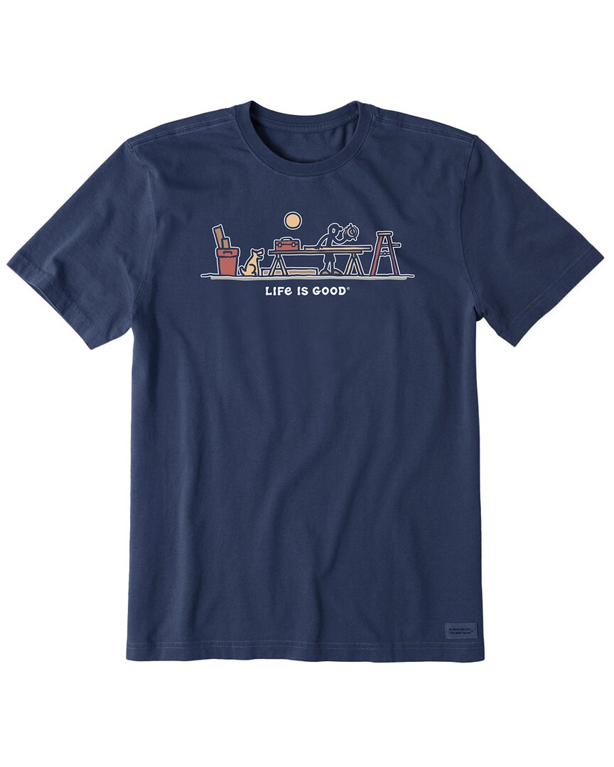 Life is Good® Life Is Good® Rocket & Jake Wood Crusher T-Shirt