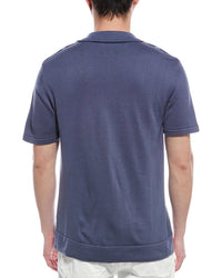 For The Republic Stripe Camp Shirt