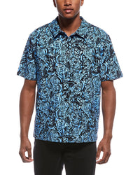 Tyler Böe Shell Print Polo Shirt Blue