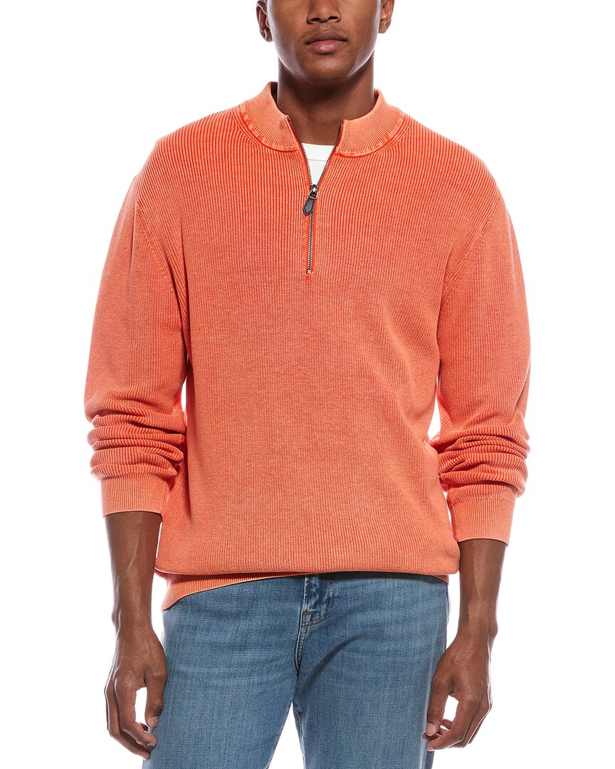 Tyler Böe 1/4-Zip Sweater Orange