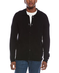 Kier + J Wool & Cashmere-Blend Cardigan