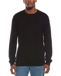 Kier + J Wool-Blend Crewneck Sweatshirt