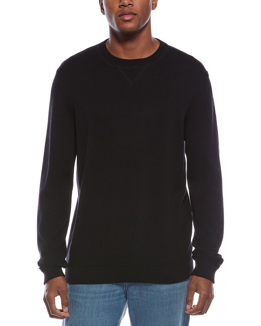 Kier + J Wool-Blend Crewneck Sweatshirt