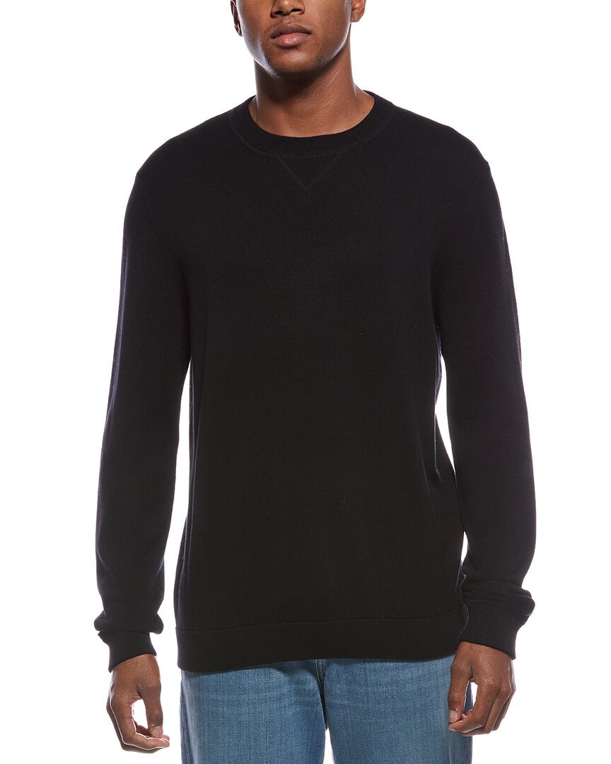 Kier + J Wool-Blend Crewneck Sweatshirt