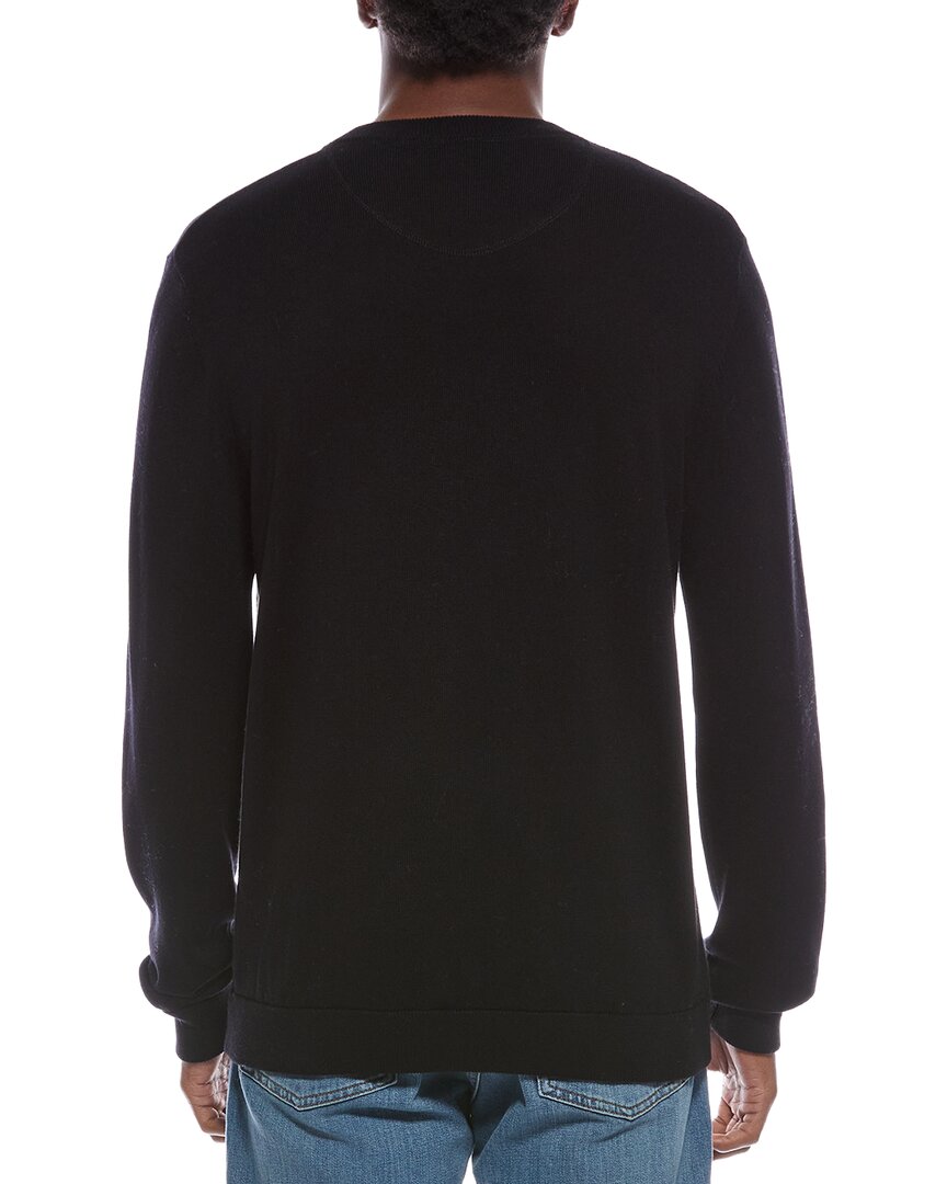 Kier + J Wool-Blend Crewneck Sweatshirt