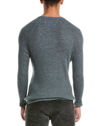 Raffi Raffi Raglan Wool-Blend Crewneck Sweater