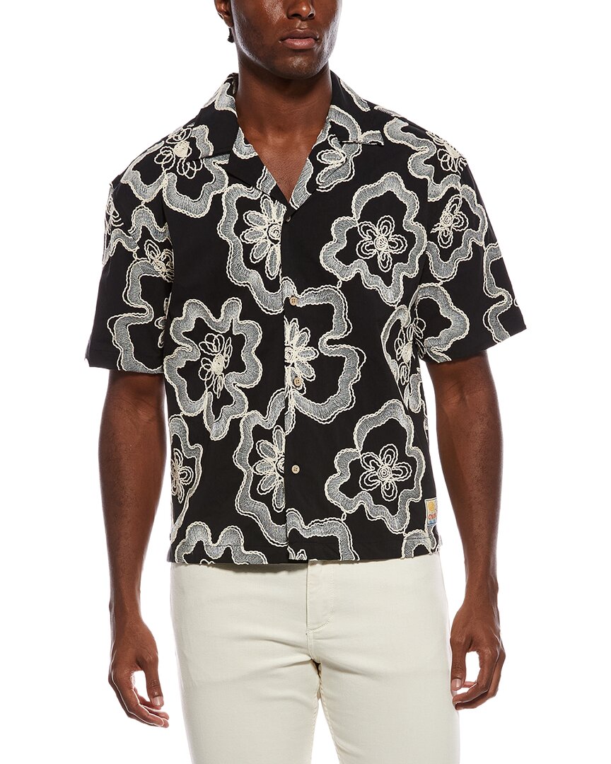 Civil Society Civil Society Wilson Boxy Cropped Shirt
