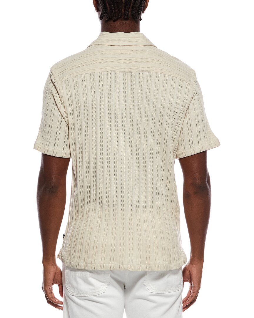 Civil Society Javier Relaxed Fit Stripe Jacquard Shirt