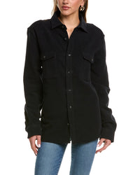 Reiss Miami Twin Pocket Over Shirt Blue
