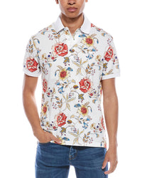 Etro Roma Polo Shirt White