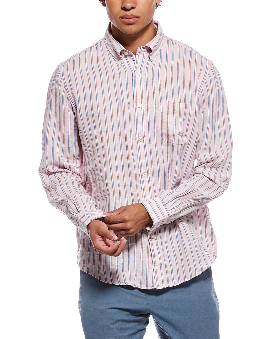 Brooks Brothers Brooks Brothers Linen Seasonal Pattern Shirt