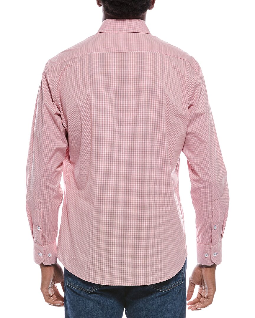 Tailorbyrd Signature Micro Gingham Shirt