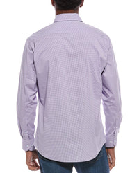Tailorbyrd Signature Micro Gingham Shirt