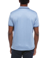 Tailorbyrd Split Placket Micro Pique Polo Shirt