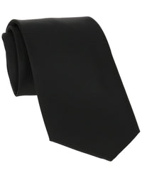 Scotch & Soda Solid Black Tie