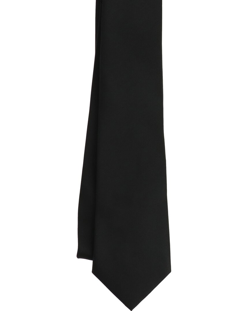Scotch & Soda Solid Black Tie