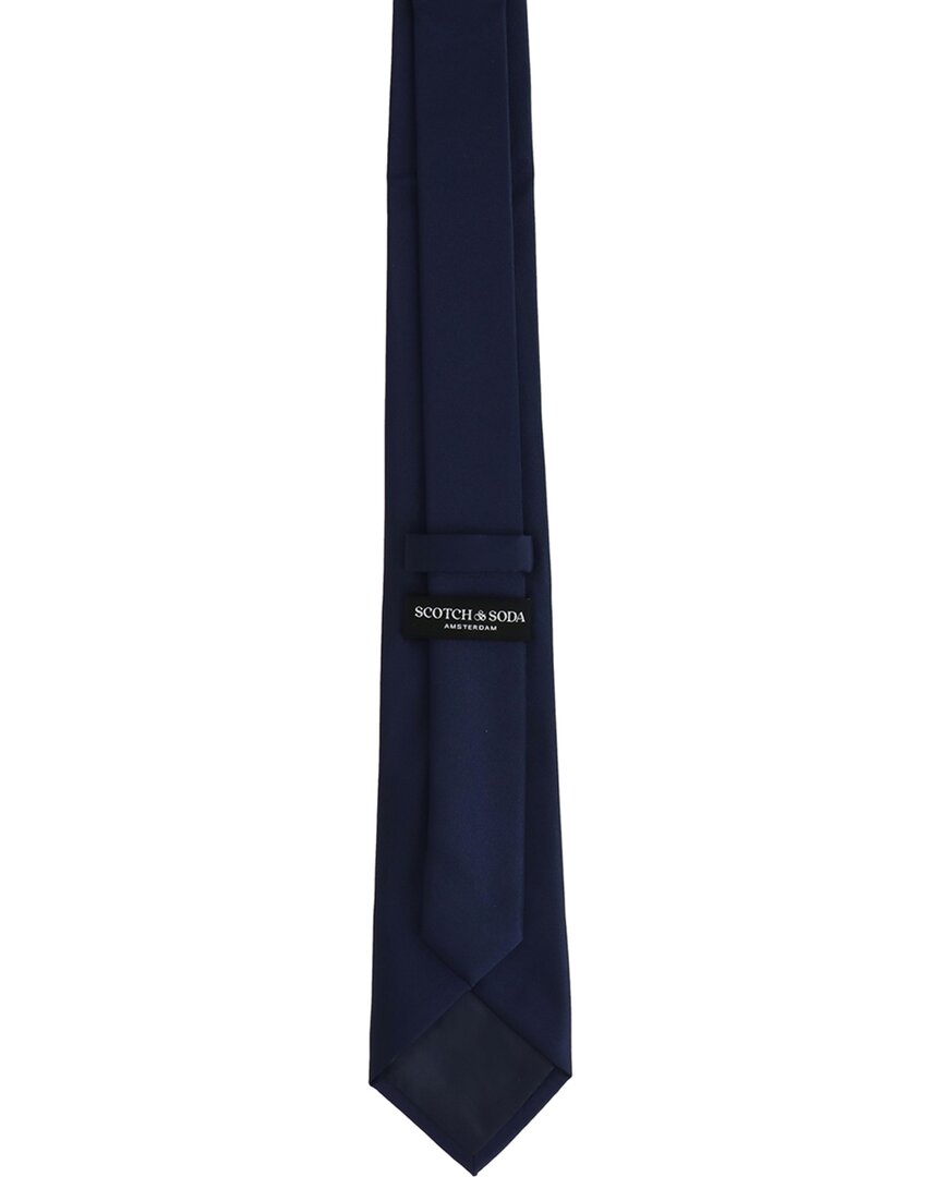 Scotch & Soda Solid Navy Tie