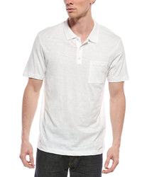 Theory Bron Polo Shirt Regular XXL White