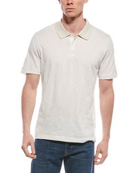 Theory Bron Cosmos Polo Shirt Regular XS Tan