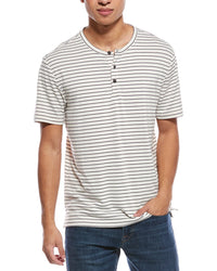 Weatherproof Vintage Striped Henley Shirt