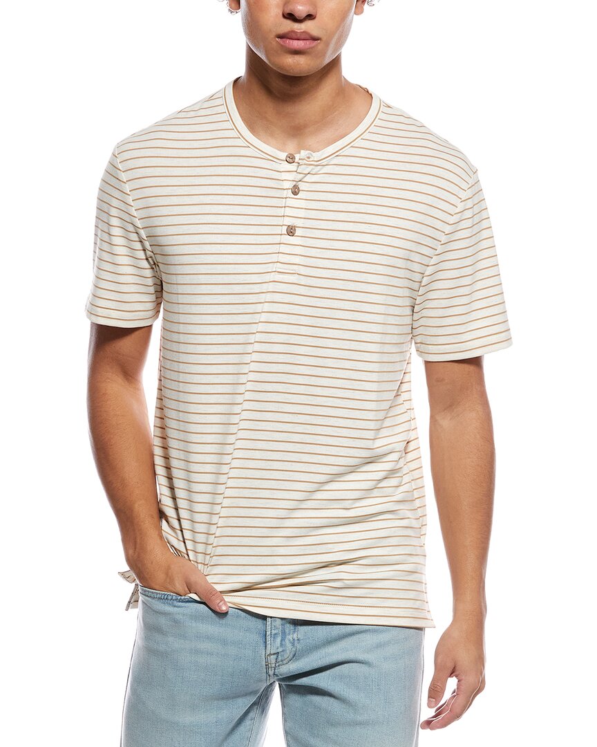 Weatherproof Vintage Striped Henley Shirt