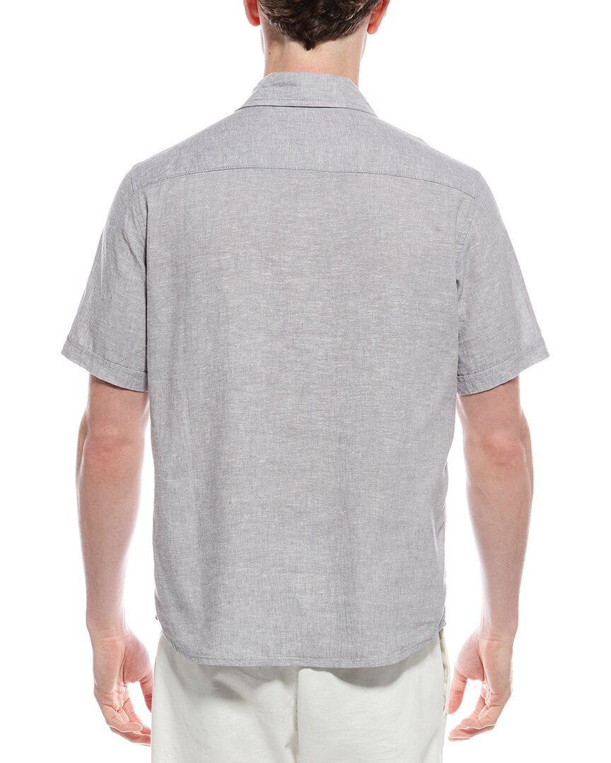 Mr.Swim Linen-Blend Shirt