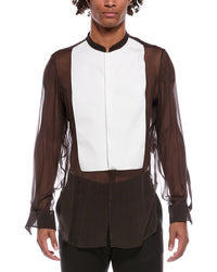Valentino Valentino Sheer Silk Shirt