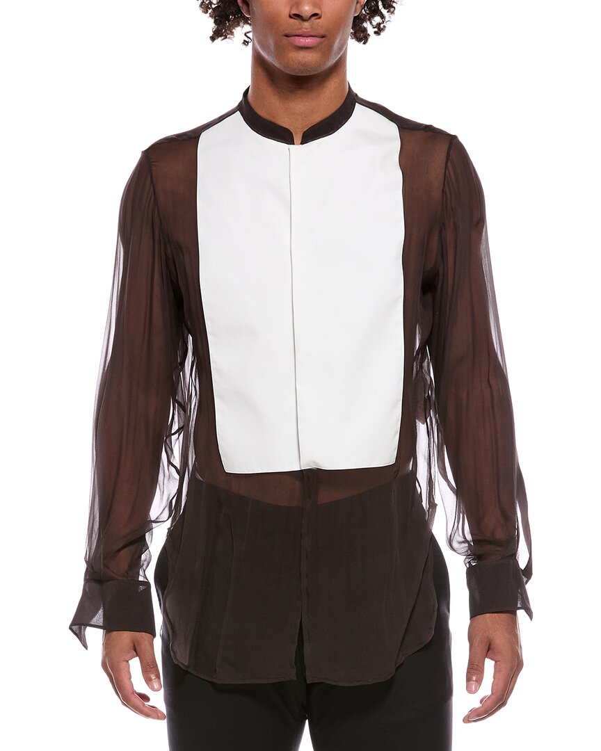 Valentino Valentino Sheer Silk Shirt
