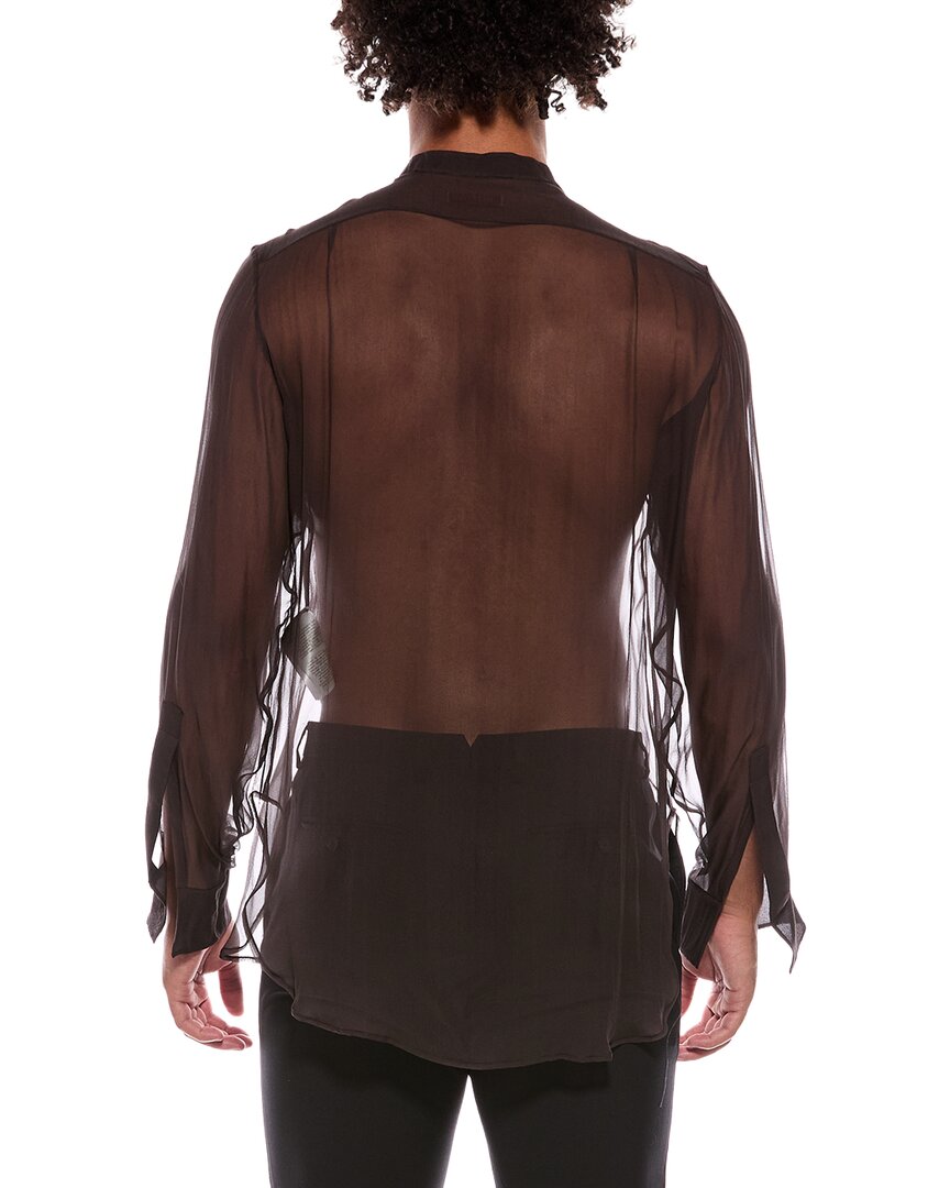 Valentino Valentino Sheer Silk Shirt