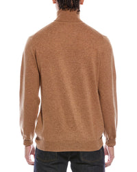 Brodie Cashmere Classic Wool & Cashmere-Blend Turtleneck Sweater