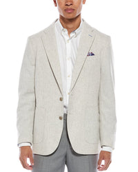 Tailorbyrd Textured Sportcoat White