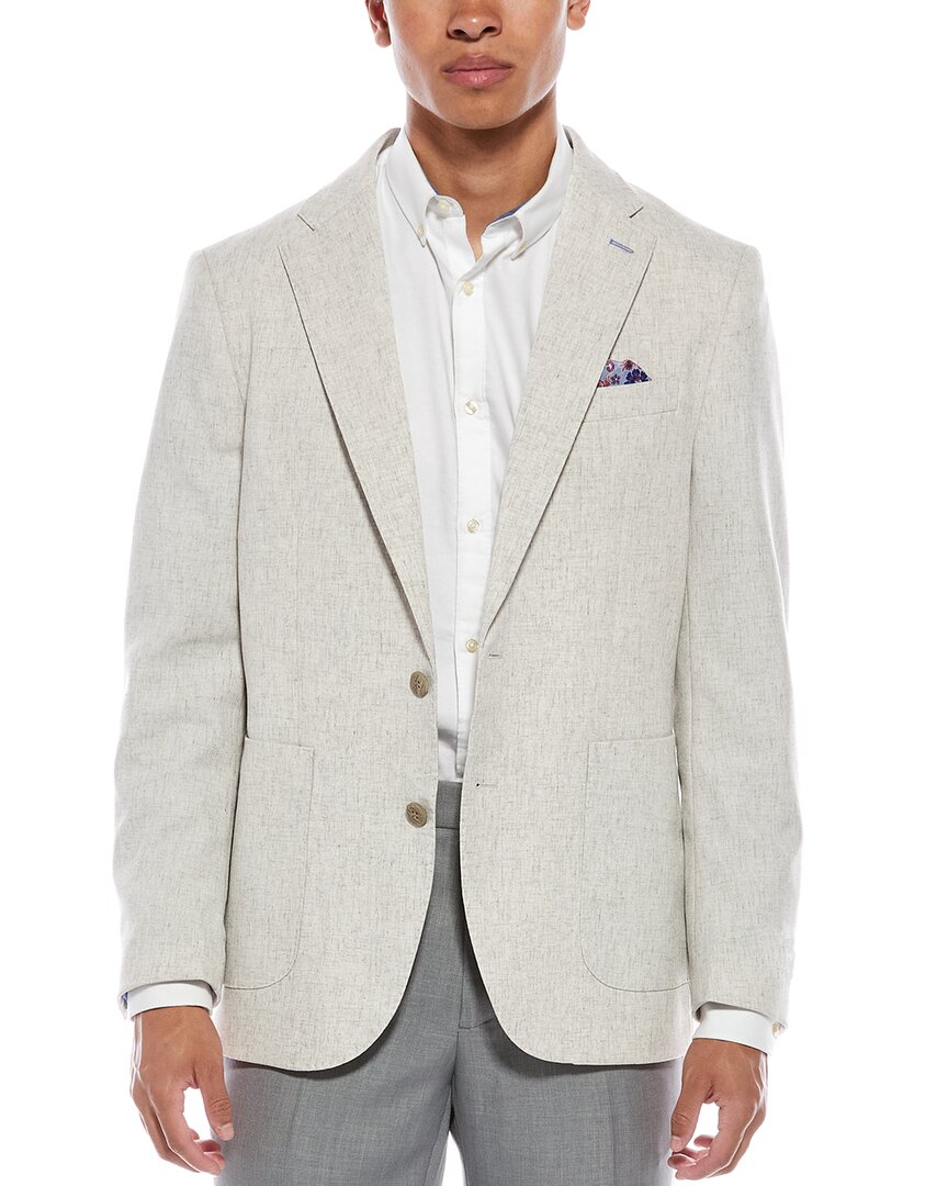 Tailorbyrd Textured Sportcoat White