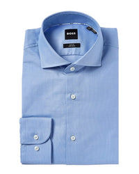 Boss Hugo Boss Slim Fit Dress Shirt Regular XL Blue